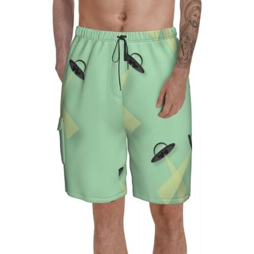 X Files Board Shorts Swimming Trunks Polyester Men Bathing Funny Swim Trunks
