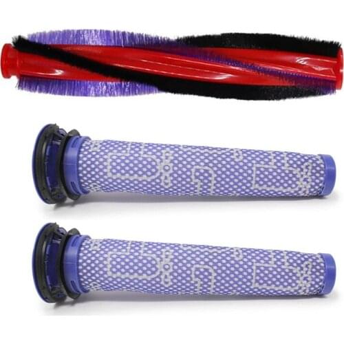 HEPA Filter Main Roller Brush for Dyson Handheld Vacuum Cleaner V6 DC59 DC62 SV03 Accessory Spare Parts Kit