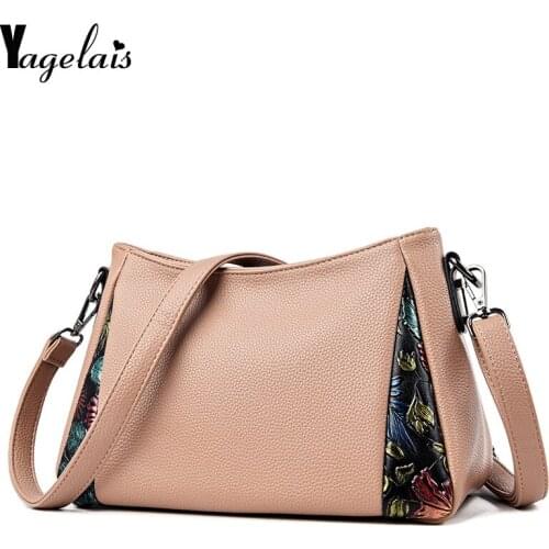 2019 Female Messenger Bags Women Leather Shoulder Bag Ladies Purses Designer Crossbody Bags And Handbags Sac A Main Femme bolsa