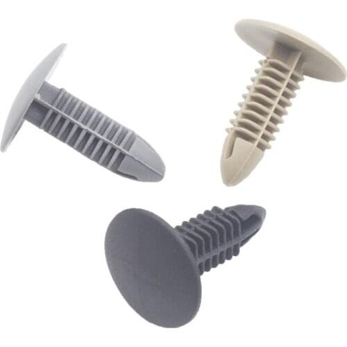 Car Plastic Rivet 6.5mm Helo Interior Panel Trim Clip Shield Retainer Fastener Rivet Auto body