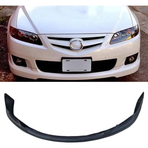 CEYUSOT for Mazda 6 Front bumper car spoiler 2008-2013 ABS Bumper separator protection Mazda6 surrounds Body kit accessories M6