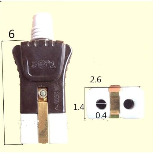 Electric Kettle Parts Porcelain Plug 2 holes