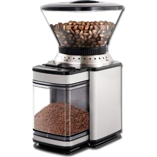 Electric Coffee Bean Machine Automatic Coffee Grinder Kitchen Salt Pepper Grinder Maker Powerful Beans Spices Nut Seed Grind