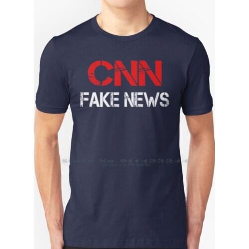 Cnn Fake News T - Shirt , Cnn Fraud News T Shirt 100% Pure Cotton Cnn Fake News Cnn Fraud News Cnn News Cnn Blows Cnn