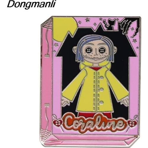 LT188 Movie Enamel Pins Brooches Woman Men Backpack Bags Badge Fashion Lapel Jewelry Kids Friends Birthday Kids Gifts