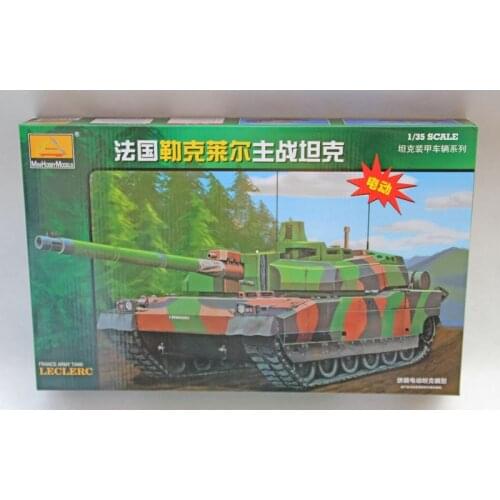 MiniHobby 80110 1/35 French Leclerc Main Battle Tank Car Model kit With Motor TH07936-SMT6