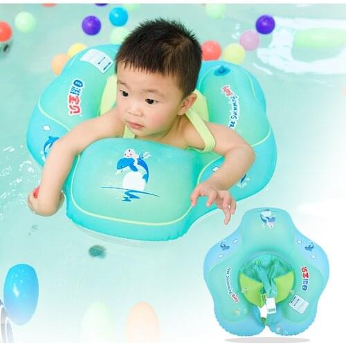 Baby PVC Inflatable Armpit Toddler Floating Ring Cute Animal Children Swimming Bathing Ring Kids Swimming Training Accessories