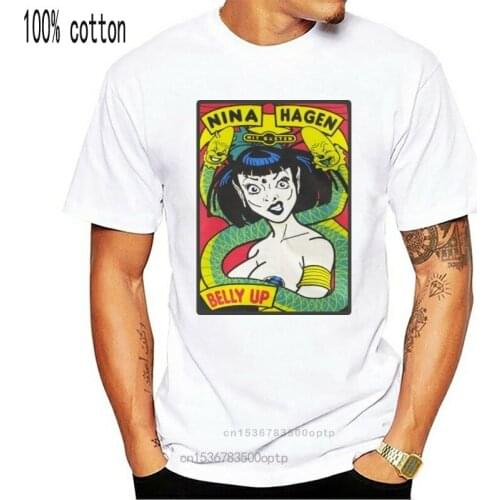 NINA HAGEN PUNK ROCK T-SHIRT siouxsie lunch stranglers S M L XL 2XL 3XL