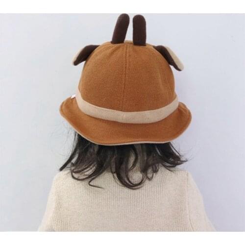 1-4Y Autumn Baby Hat Cap Children Cotton Hats Children cat ears sun hat Kids Cute Cartoon Boy Girls Hats