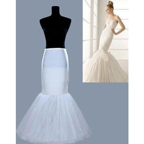 Top Fasion Petticoat for Mermaid Style Fishtail Crinoline Underskirt Wedding Petticoat Accessories
