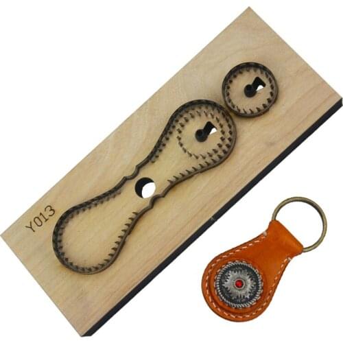 DIY Japan Steel Blade Rule Die Cut Steel Punch Keys Bag Cutting Mold Wood Dies for Leather Cutter for Leather Crafts