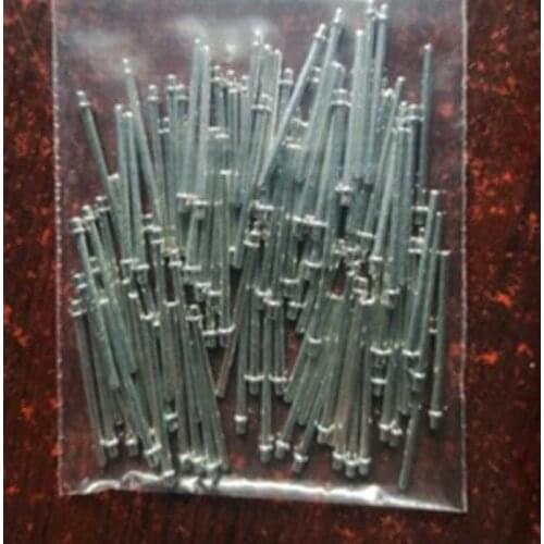 22pcs D1mm*23mm*1.5mm*1.2mm module power pin Cylindrical head cap straight needle tin-plating