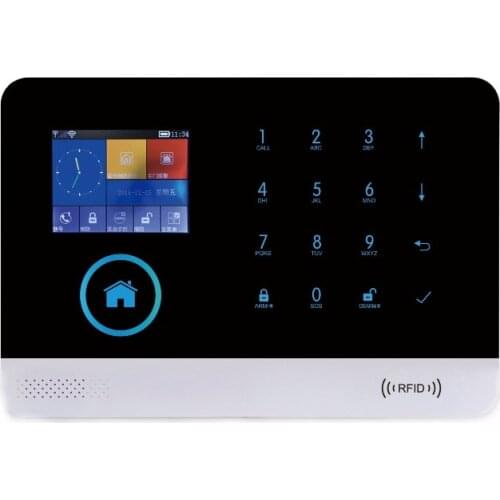 SmartYIBA APP Control 3G GSM WIFI Home Burglar Alarm Panel Home Security Alarm System Video IP Camera Gas Smoke Fire Sensor