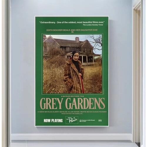 V0648 Grey Gardens Vintage Classic Movie Wall Silk Cloth HD Poster Art Home Decoration Gift