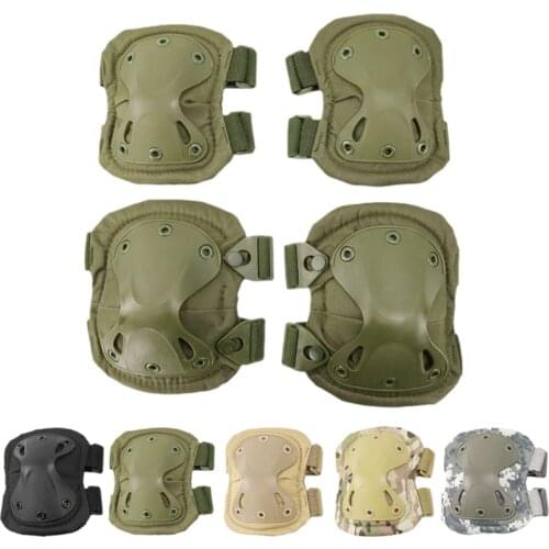 Army Tactical KneePad Elbow Knee Pads Military Knee Protector Outdoor Sport Working Airsoft Hunting Safety Gear Kneecap Men