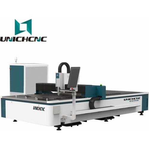 Fiber Metal Laser Cutting Machine 1500*3000mm For Cartob Steel