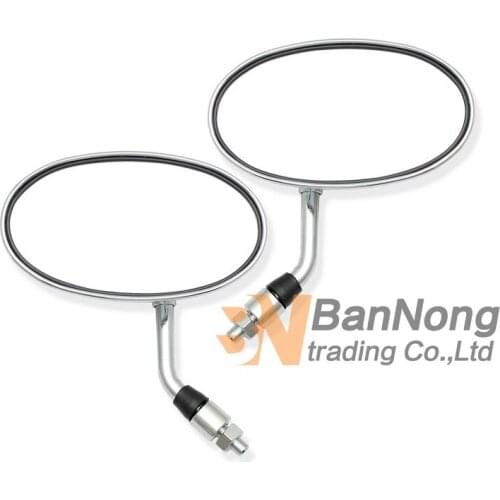 2X10mm Motorcycle Rearview mirror For Honda CA250 Manga 250 750 shadow 400 750 VTX1300 1800 steed 400 600 Vulcan 400 800