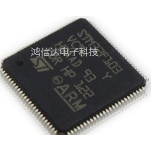 100% new imported original STM32F103VCT6 LQFP100 microcontroller chip