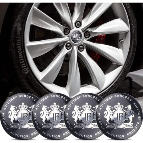 4pcs 56mm JP Junction produce logo car emblem Wheel Center Hub sticker Auto badge Decals for Nissan Toyota Honda Accessories
