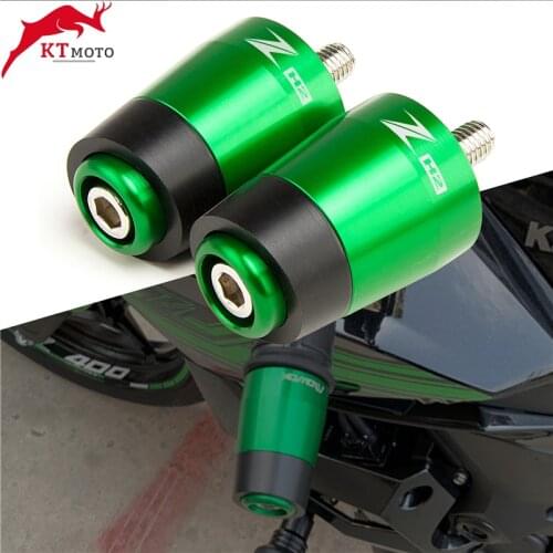 For KAWASAKI Z H2 ZH2 Zh2 2019-2020 Motorcycle CNC Aluminum Handlebar Grips Handle Bar Ends plug Anti Vibration