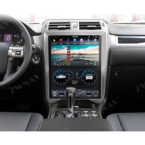 PX6 4G+64G Tesla style Android 9.0 screen Car Multimedia Player For Lexus GX400 GX460 2010+ csr GPS audio radio stereo head unit