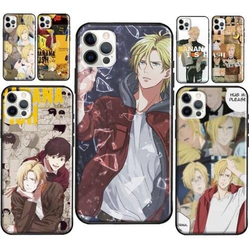 Banana Fish Ash Lynx Case For iPhone 11 Pro Max 12 Pro Max XS XR X 12 Mini SE 2020 7 8 Plus Phone Back Cover