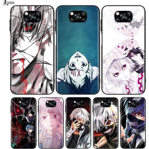Black Cover Japan Tokyo goul for Xiaomi Mi Mix 3 A3 A2 A1 Poco M3 M2 C3 X3 X2 NFC F2 F1 CC9 CC9E Pro Phone Case