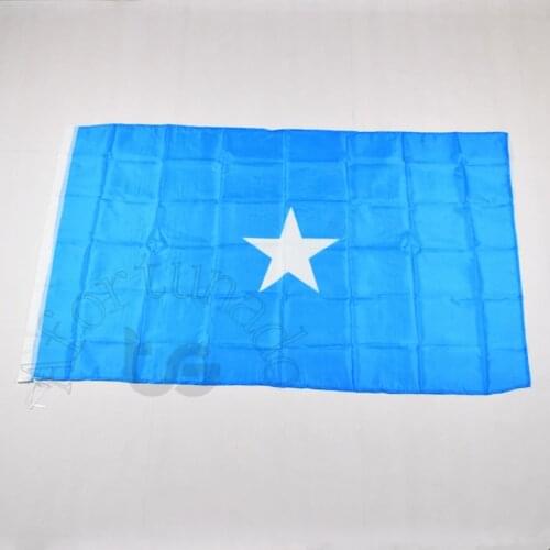 Somalia 90*150cm flag Banner 3x5 Foot national flag for meet,Parade,party.Hanging,decoration