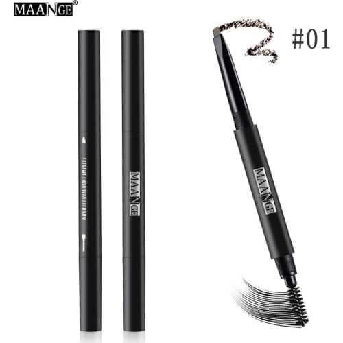 Eyebrow Pencil Waterproof Sweat Is Not Easy To Decolorize Eyebrow Paint Lasting A Word Eyebrow Fog Eyebrow Beginners Genuine