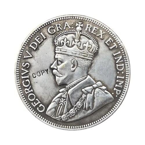 Cyprus 1921 18 Piastres COIN COPY 29..8mm