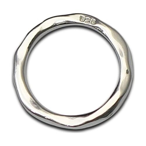 Beadsnice Sterling Silver Closed Jump Rings Pure Silver Jump Ring Diy Jewelry Making 36301