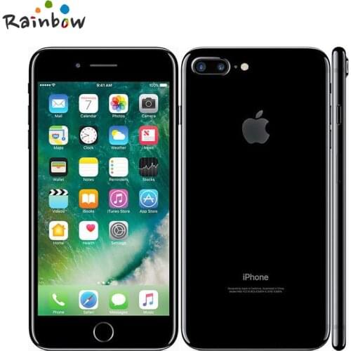 Original Apple iPhone 7 Plus Factory Unlocked Mobile Phone 12MP Two Cameras Wide-Angle 4G LTE 5.5" Quad Core A10 3G RAM 32G ROM
