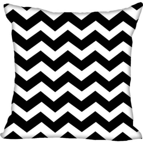 Custom Colored Ripple Square Pillowcase Custom Zippered Pillow Cover Case 40x40,45x45cm(One Side)