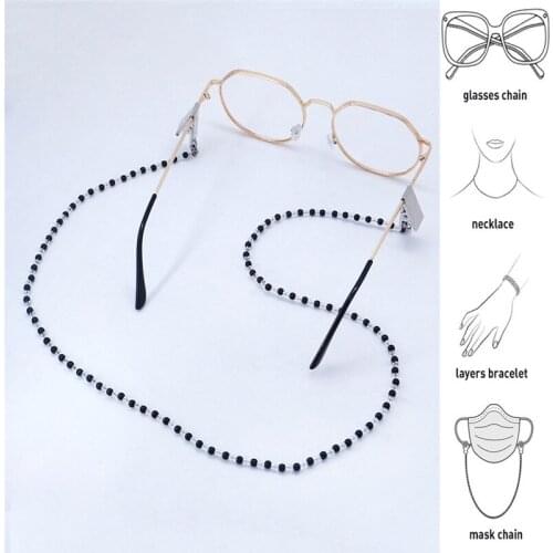 Chzimade Adjustable Plastic Extension Lanyard Chain 70cm Handy Convenient Ear Holder Mask Rest Hang On Neck String Bands Diy