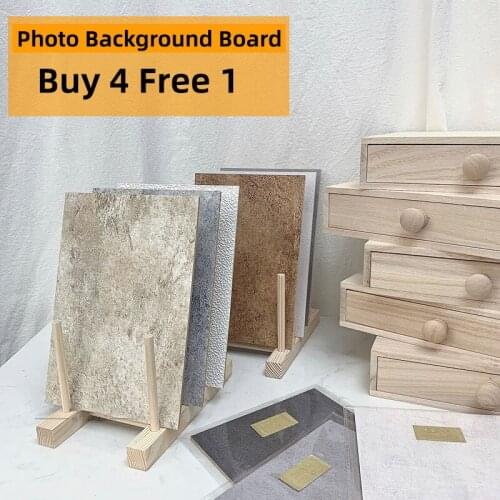 Marble Photo Background Wood Grain PVC Background Board Durable Waterproof Realistic Photo Product Photography Photo Gallery