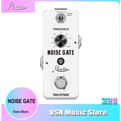 Rowin Noise Killer Guitar Noise Gate Suppressor Effect Pedal 2 Modes