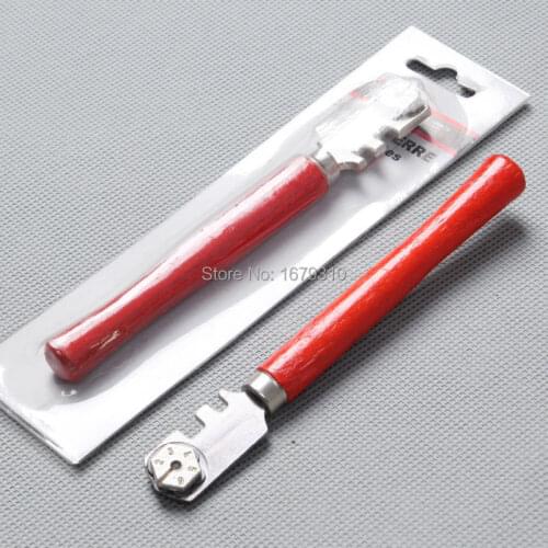 Talentool high quality tungsten carbide six wheels german roller Glass Cutter 2pcs