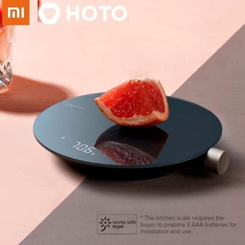 Xiaomi HOTO Smart Kitchen Scale Mijia APP Bluetooth Electronic Scale Food Weighing Measuring Scale LED Digital Display