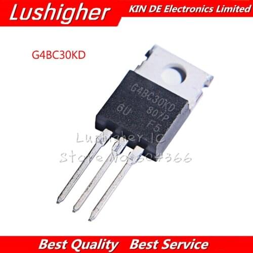 10PCS G4BC30KD TO220 IRG4BC30KD TO-220