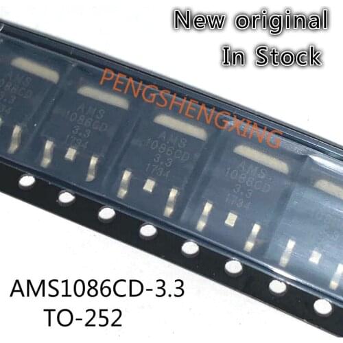 10PCS/LOT AMS1086 AMS1086CD-3.3 TO-252 New original spot hot sale