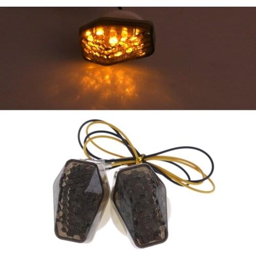 2021 New Motorcycle LED Flush Mount Turn Signal Indicator Flasher For Suzuki GSXR 600