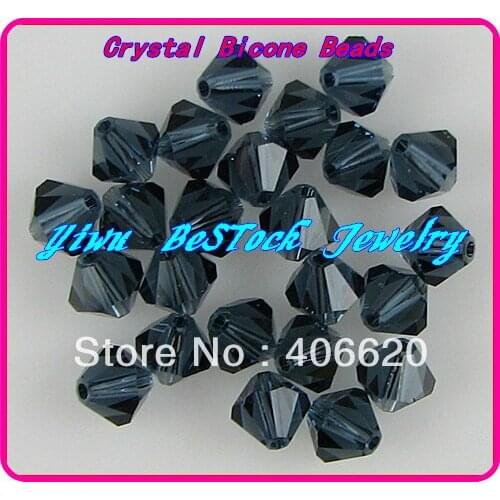 Free Shipping, 720pcs/Lot 4mm montana color Chinese Top Quality Crystal Bicone Beads