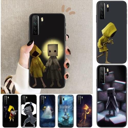 Very Little Nightmares Black Soft Cover The Pooh For Huawei Nova 8 7 6 SE 5T 7i 5i 5Z 5 4 4E 3 3i 3E 2i Pro Phone Case cases