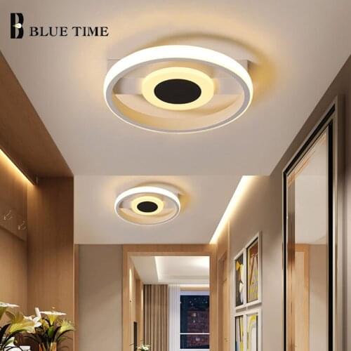 Home Led Ceiling Light Lustres Small Modern Ceiling Lamp Corridor Light for Bedroom Living room Dining room Luminaires D25cm 15W