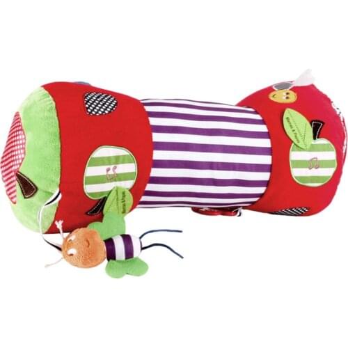 Creative Baby Crawling Roller Infant Exercise Roller Toy Soft Cushion Children Plush Toy Infant Comfort Crawling Stuffed Pillow