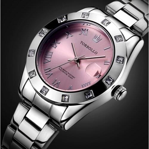 JAMEKER Women's Metal Watch