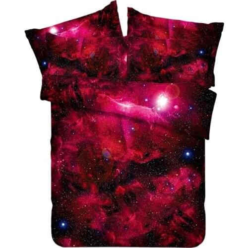 Moon and Stars Bedding set duvet cover California King queen double size fitted sheet bed in a bag linen bedspread bedsheet 4pcs