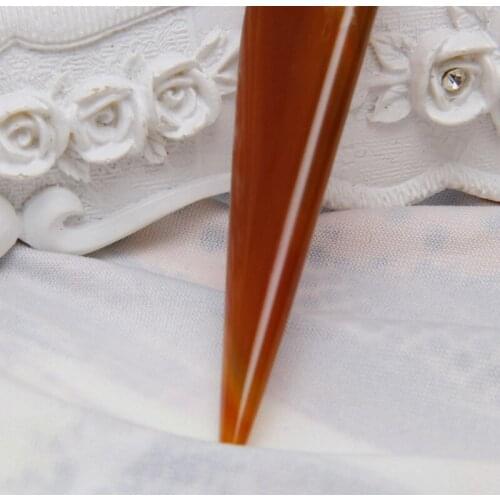 Magic Faux Agate Knife Burnisher Polishing Hand Tool For Gold And Sliver Jewelry HX6E