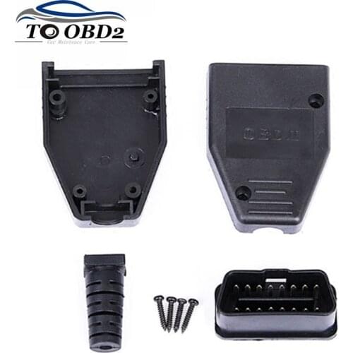 OBD2 16Pin Male Plug Extension Opening Cable Car Diagnostic Interface Connector OBD II Female Converter OBD2 Male Cable