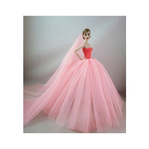 Sexy Princess Dress Children Kid Girls Gift Pullip Doll Accessories Lot Clothes Casual Suit Set For Barbie Original Dolls